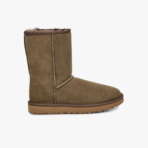 Ugg Classic Short II Klassiska Stövlar Dam Olivgröna (168203CWT)